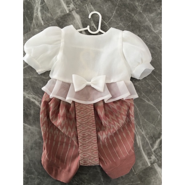 ชุดไทยเด็ก little coogie รุ่นเมตตา มือสอง