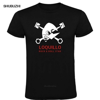 [S-5XL] 【Classic Fashion】gildan เสื้อยืด ผ้าฝ้าย 100% พิมพ์ลาย Camiseta Loquillo Y Los Trogloditas Negra แฟชั่นฤดูร้อน ส