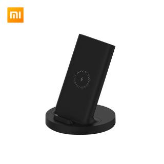 เครื่องชาร์จไร้สาย Xiaomi แนวตั้ง 20W สูงสุดพร้อมแฟลชชาร์จ Qi เข้ากันได้กับ Safe Safe แบบแนวนอนหลายแบบ