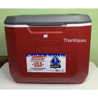 ถังน้ำแข็ง Coleman  cooler  ขนาด 50QT  47.3 LT  เก็บน้ำแข็งได้ 5 วัน ของแท้ USA