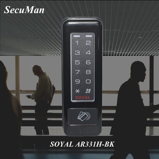 SOYAL AR331H-BK(เครื่องทาบบัตร)Secuman