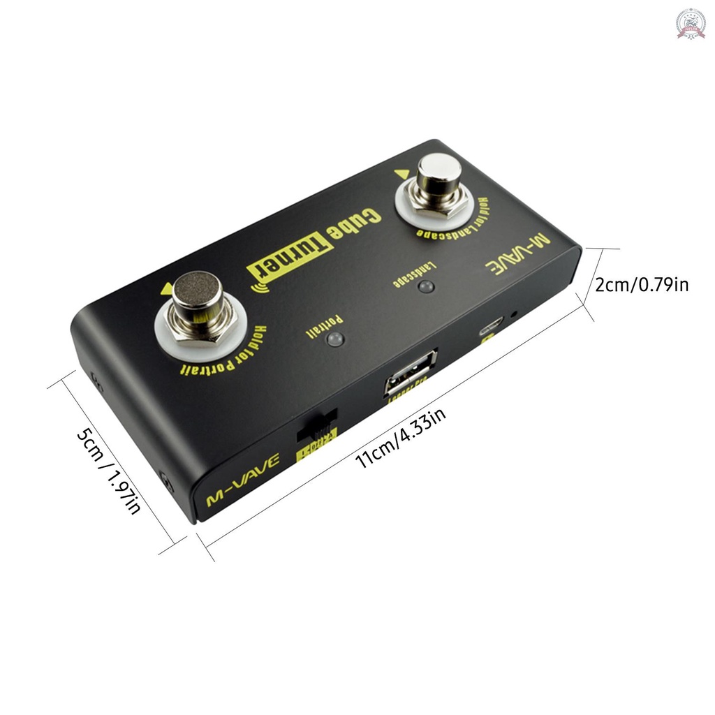[JOFT] M-vave ลูกบาศก์หมุนไร้สาย รองรับการเชื่อมต่อ Looper เข้ากันได้กับสมาร์ทโฟน แท็บเล็ต iOS