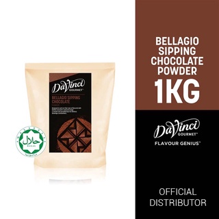 Davinci Gourmet ผงทำเครื่องดื่ม Bellagio Sipping Chocolate ขนาด 1 Kg.