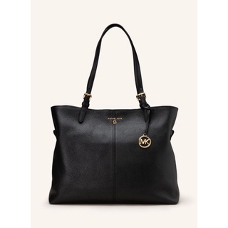 MICHAEL KORS Lenox Large Leather Tote Bag สีดำ