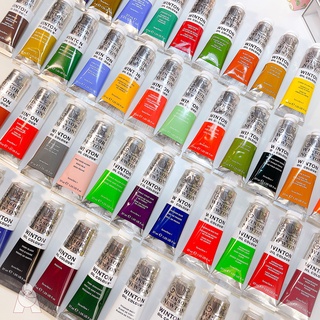 Winsor &amp; newton สีน้ำมัน ขนาด 37 ml. มีให้เลือกมากกว่า 50 สี (Part 1)