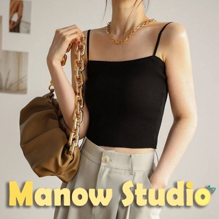 บราสายเดี่ยว เสื้อกล้าม สายเดี่ยว บราสายเดี่ยวแบบสวม 1808# Manow.studio