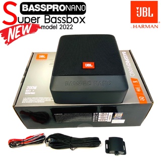 [ ของแท้ ของใหม่100% ]เบสบ็อกซ์เจบีแอล JBL รุ่น BASSPRONANO SERIESมีแอมป์ในตัว ลำโพงรถยนต์ซับบ๊อกรถยนต์ BASSBOXเสียงดี