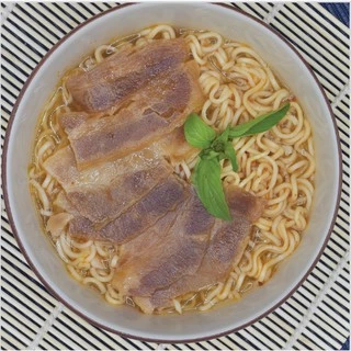 PFS หมูเบคอนซอสญี่ปุ่นอบแห้ง ขนาด 150 กรัม FREEZE DRIED PORK BELLY JAPANESE SAUCE