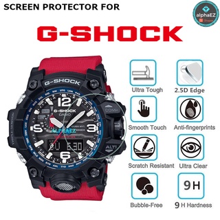 Casio G-Shock GWG-1000RD-4A Mud-Master Series 9H ฟิล์มกระจกนิรภัยกันรอยหน้าจอ GWG-1000