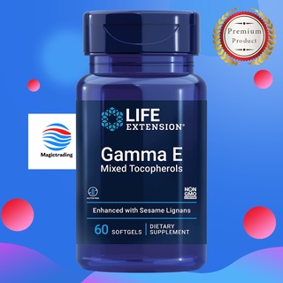 Life Extension Gamma E Mixed Tocopherols / 60 Softgels (Vitamin E)