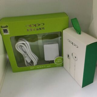 ชุดยกSet สำหรับOppo หัว+สายชาร์จ+หูฟังOppo