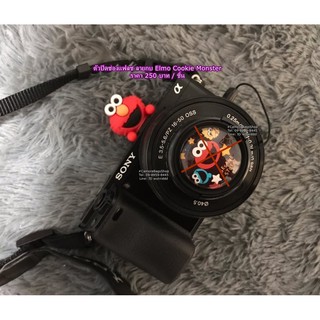 ตัวปิดช่องแฟลช ลายการ์ตูน Elmo Cookie Monster Fuji XT100 XT200 XT30 XT20 XT20 XT3 X100 X30