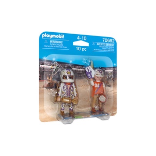 Playmobil 70692 Duo Pack Stunt Show Team figures ดูโอ้ ทีมสตั๊นท์โชว์