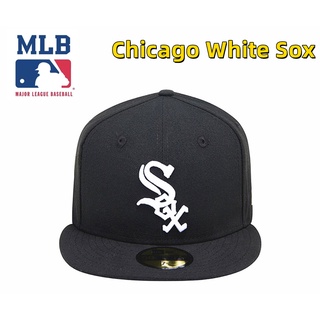 【พร้อมส่ง】Mlb หมวกเบสบอล ลาย Chicago White Sox Game สีดํา สําหรับผู้เล่น Mlb