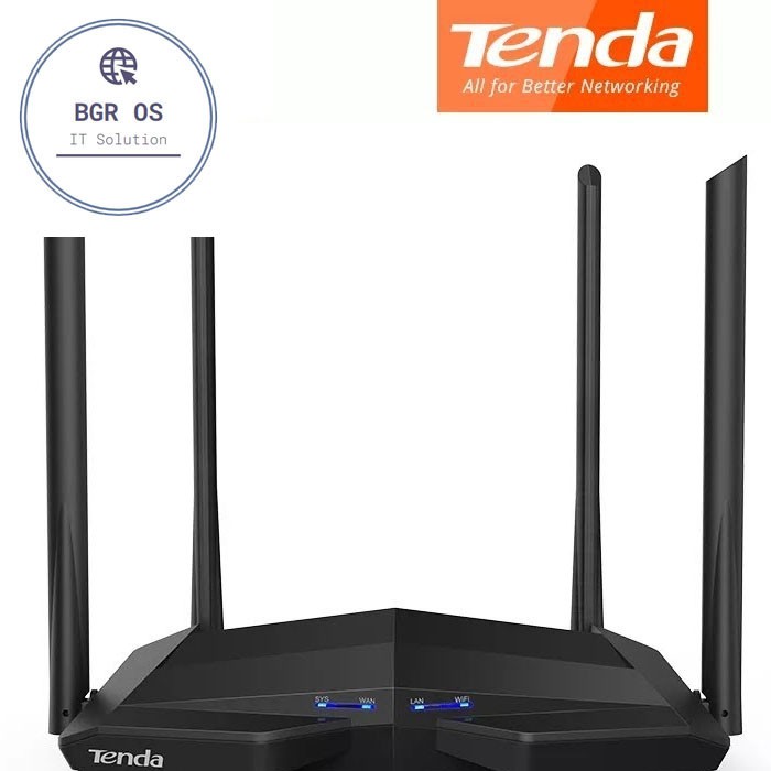 Tenda เราเตอร์ไร้สาย AC1200 Gigabit Wifi Extender