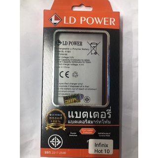 LD POWERแบตเตอรี่ Battery Infinix Hot 10 X682 Note 8 X692 Note 8i BL-51BX รับประกัน 6 เดือน