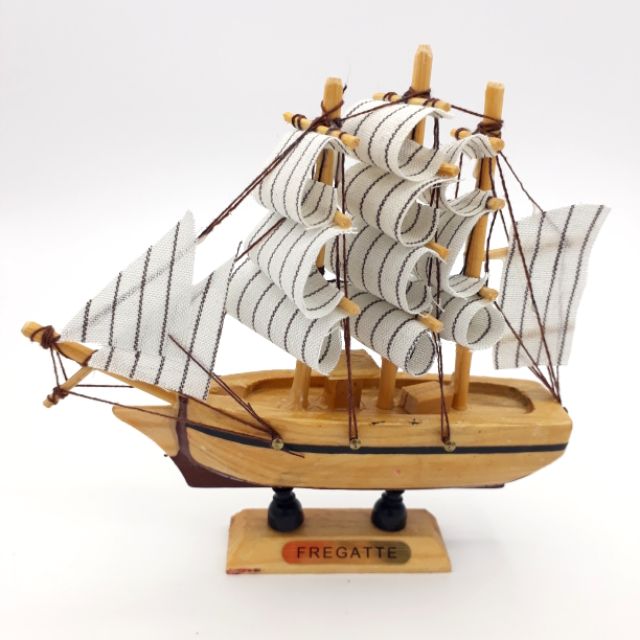 เรือสำเภา 14cm. คละสี ร่ำรวยเงินทอง