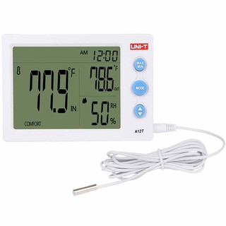 UNI-T A12T Temperature Humidity Meter เครื่องวัดอุณหภูมิ และความชื้น ตู้ยา ตู้แช่ อาคารต่างๆ