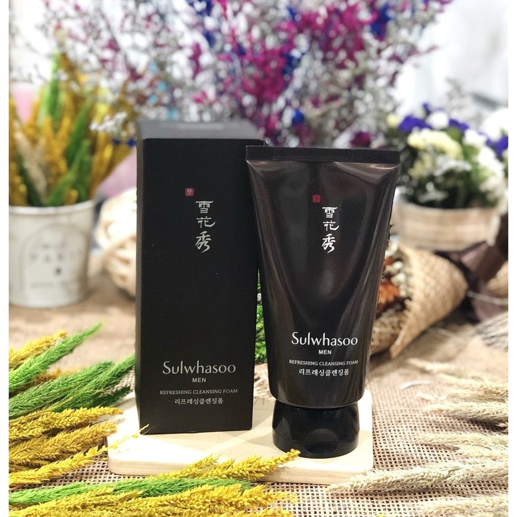 sulwhasoo men refreshing cleansing foam