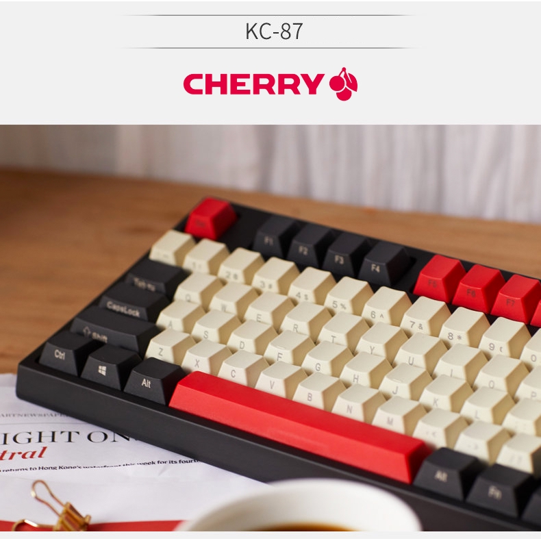 แป้นพิมพ์เครื่องกล KeyCool 84 Keys Wireless Cherry Switch Mechanical ...