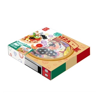 Hape - Perfect Pizza Playset ของเล่นอาหาร พิซซ่า พร้อมกล่องใส่