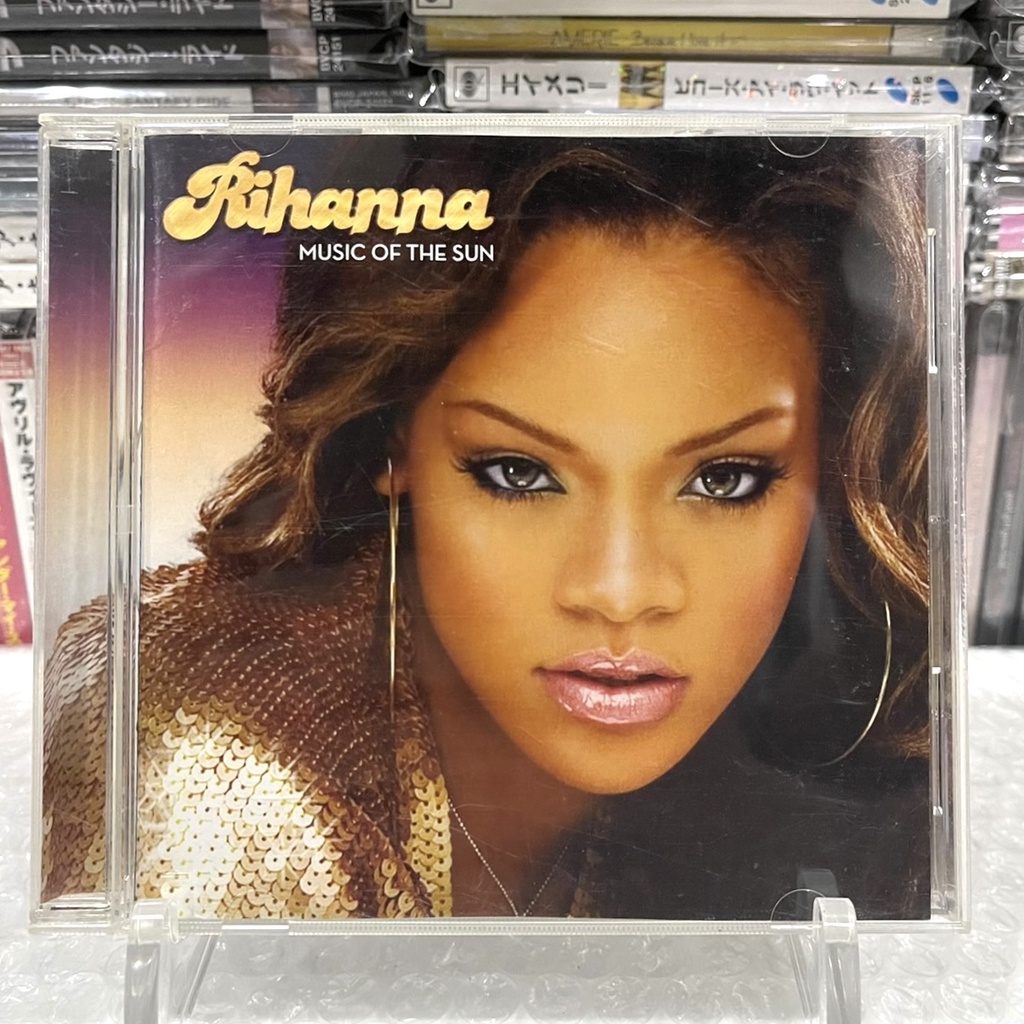 🛒 (พร้อมส่ง) CD ซีดีเพลง: Rihanna — Music of the Sun [แผ่น JAPAN] *Elephant Man, Vybz Kartel, J-Stat