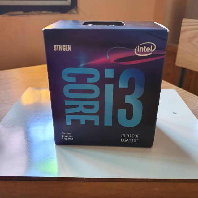 CPU i3 Gen9 9100f มือสอง สภาพใหม่