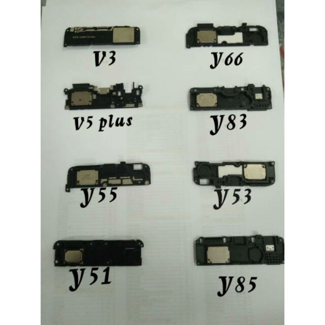 VIVO LOOUDSPEAKER BUZZER RINGTONE SPAREPART REPAIR
