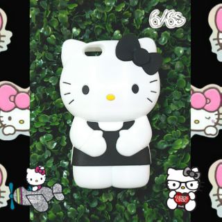 เคสซิลิโคนตัวคิตตี้ สำหรับไอโฟน6/6Sพร้อมส่ง