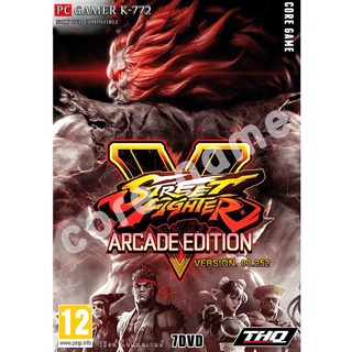 street fighter V Arcade edition แผ่นเกมส์ แฟลชไดร์ฟ เกมส์คอมพิวเตอร์  PC โน๊ตบุ๊ค