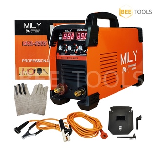 MILY ตู้เชื่อม Inverter ตู้เชื่อมไฟฟ้า เครื่องเชื่อม IGBT MMA-650S รุ่นใหม่ 2 หน้าจอ 3 ปุ่ม Upgrade Edition