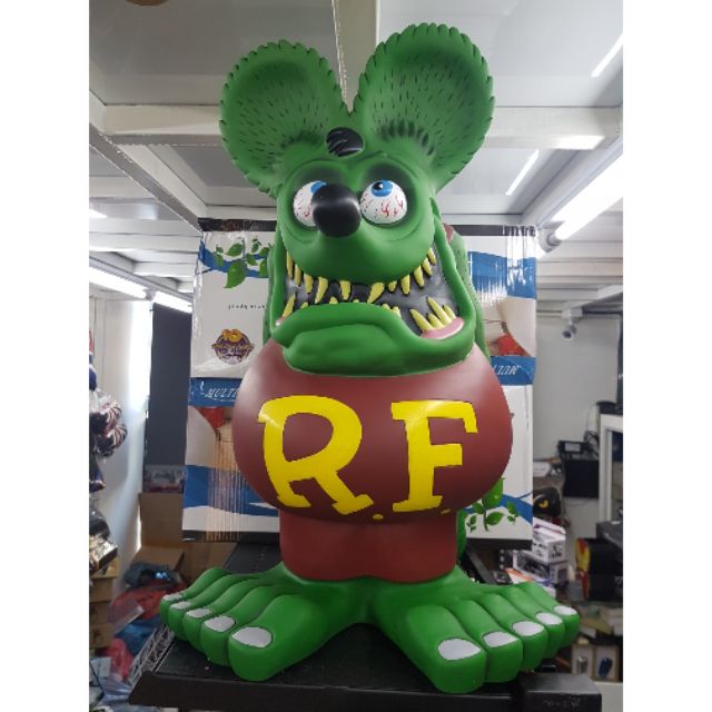 RAT FINK hot rod model หนูผี  กระปุกออมสิน  สูง 60 CM ของสะสม