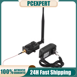 PCER◆4W 4000mW 802.11b/g/n Wifi Wireless Amplifier Router 2.4Ghz WLAN ZigBee BT Signal Booster with Antenna TDD