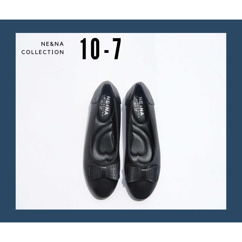 รองเท้าส้นสูง Deshoes รองเท้าเเฟชั่นผู้หญิงเเบบคัชชูส้นเตี้ย No. 10-7 NE&amp;NA Collection Shoes