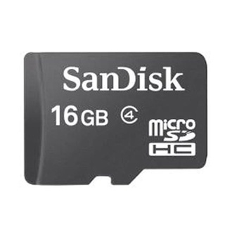 SANDISK MICRO C4/16GB Model : SDSDQM_016G_B35 การ์ดความจำ