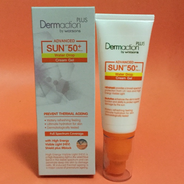 *SALE** 500.- ขาย 160.- หมด 22/12/2019vanced Sun Water Drop Cream Gel SPF50 PA+++