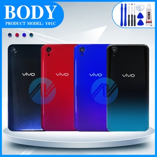 บอดี้ VIVO Y91C ฝาหลัง+เคสกลาง vivo Y91c (Body)