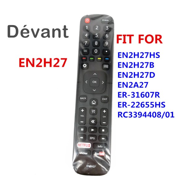 Dévant EN2H27 รีโมทใหม่สําหรับ Hisense EN2H27B EN2H27HS EN2H27D EN2A27 ER-3607R ER-22655HS RC3394408