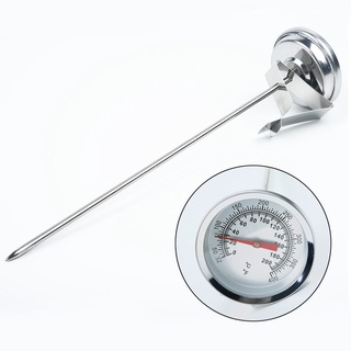 เครื่องวัดอุณหภูมิเตาอบ / ย่างสแตนเลส 200 ° C ทำอาหาร BBQ Probe Food Meat Gauge