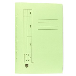 แฟ้มกระดาษสันพับ F/C สีเขียว ใบโพธิ์ 403/F / C Lever Arch File Green, Pho leaf 403