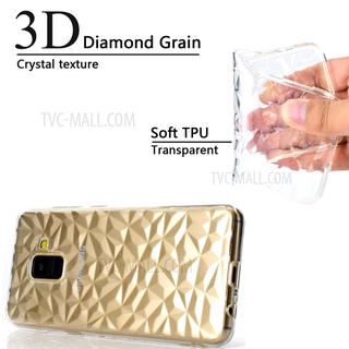 CLEAR CASE SAMSUNG A8 2018 DIMOND (2201)