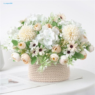 [NE] 1Pc Artificial Flower Photograph Prop Wedding Party Home Office Floral Decor