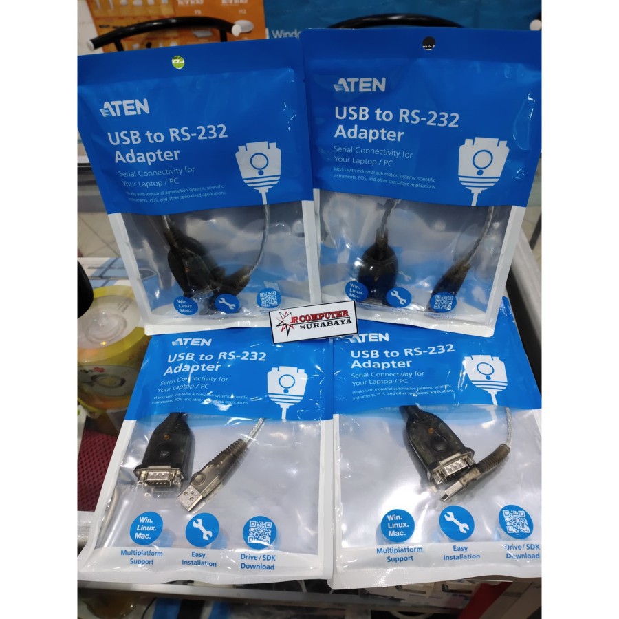 ATEN UC-232A ตัวแปลง USB to Serial - RS232-UC232A DB9 ใหม่