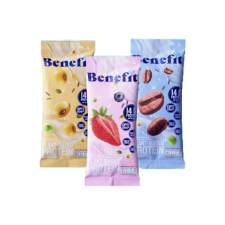 ✅แบบซอง✅ Benefit 1 ซอง โปรตีนพืช ควบคุมน้ำหนัก โปรตีนสูง Plant Based Protein วีแกน100% คุมหิว อิ่มนาน Vegan