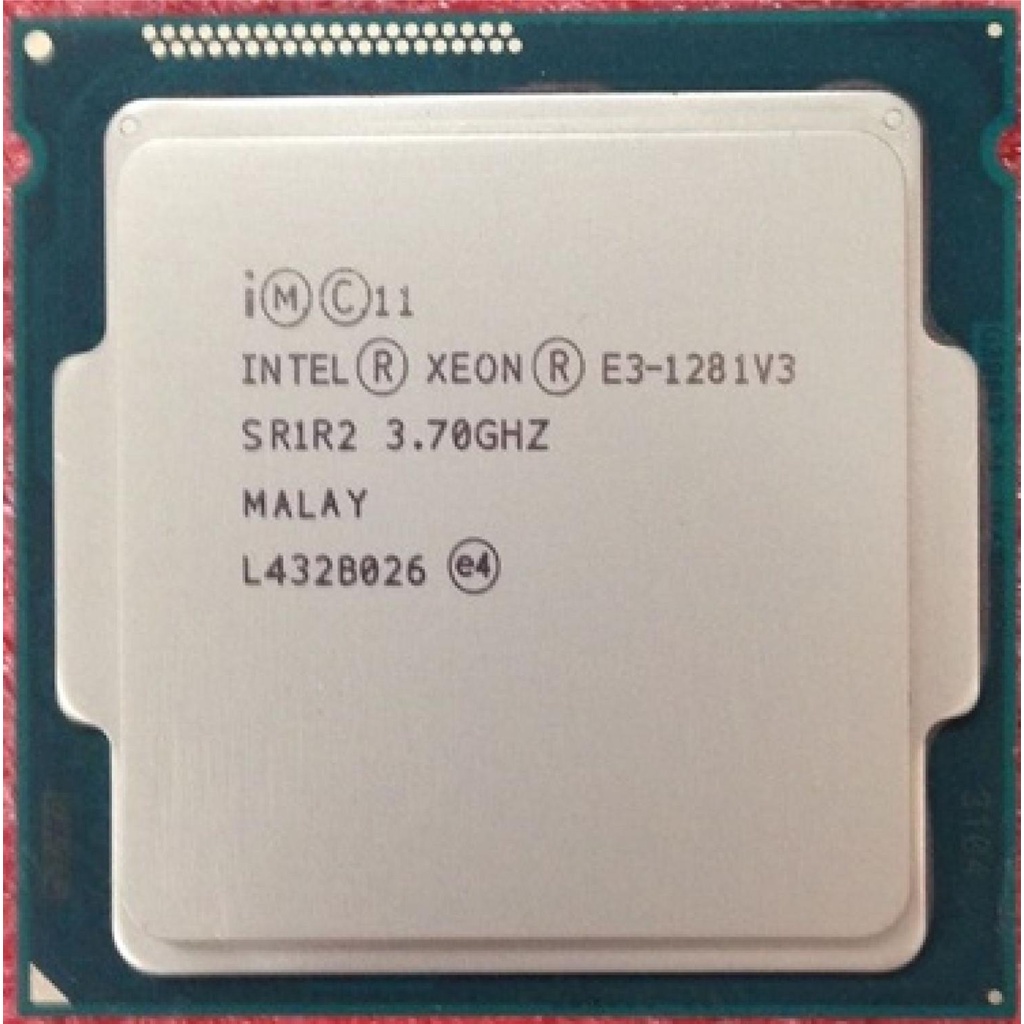 โปรเซสเซอร์ intel xeon e3 1281 v3 cpu 3.7ghz 8m 4 core 8 threads lga 1150 #3