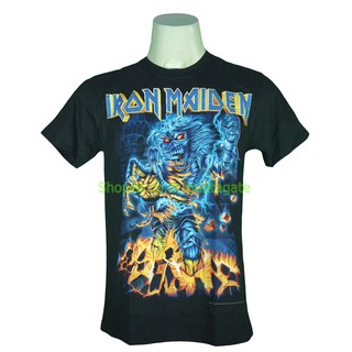 เสื้อวง Iron Maiden เสื้อไซส์ยุโรป ไอเอิร์นเมเดน ไอร่อน PTA1793 เสื้อยืดวงดนตรีร็อค