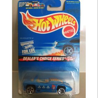 รถเหล็ก Hotwheels Silhouette II ลายดอกจิก