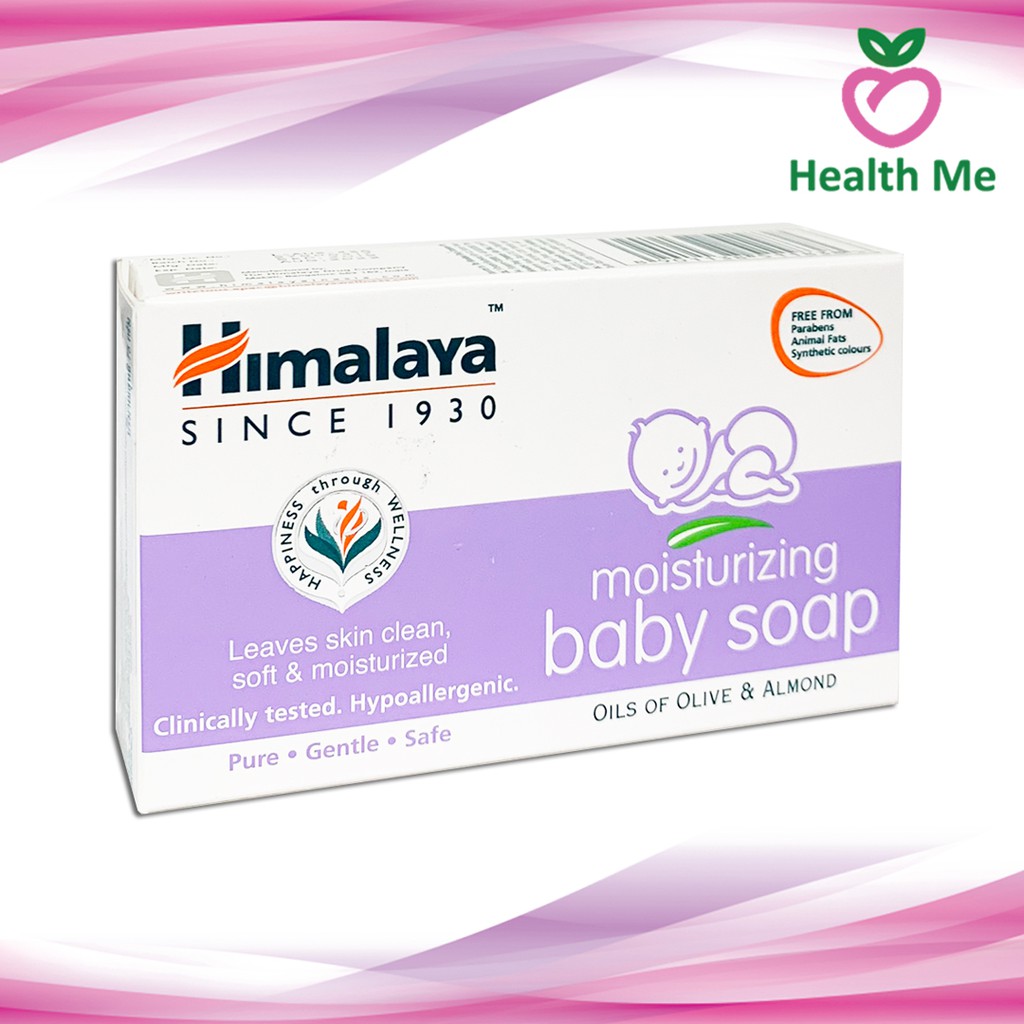 Himalaya Moisturizing Baby Soap 75 G. สบู่เด็ก หิมาลายา 75 กรัม