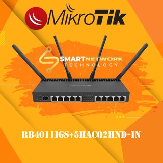 Mikrotik RB4011iGS+5HacQ2HnD-IN  🔸 สินค้ารับประกัน  🔸 ออกใบกำกับภาษีได้