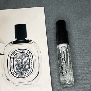 「น้ำหอมขนาดเล็ก」Diptyque Eau Rose, 2012 2ML